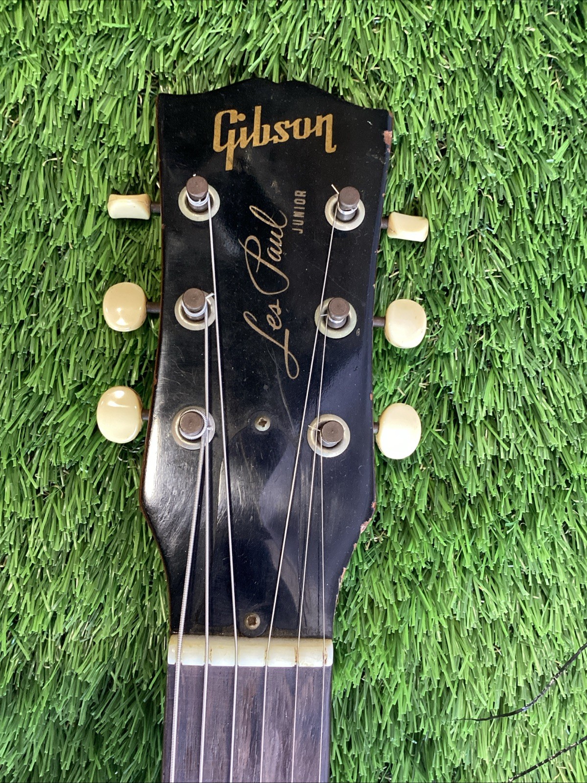 1963 Gibson Les Paul Junior Guitar With One P-90 Pickup And Case NICE