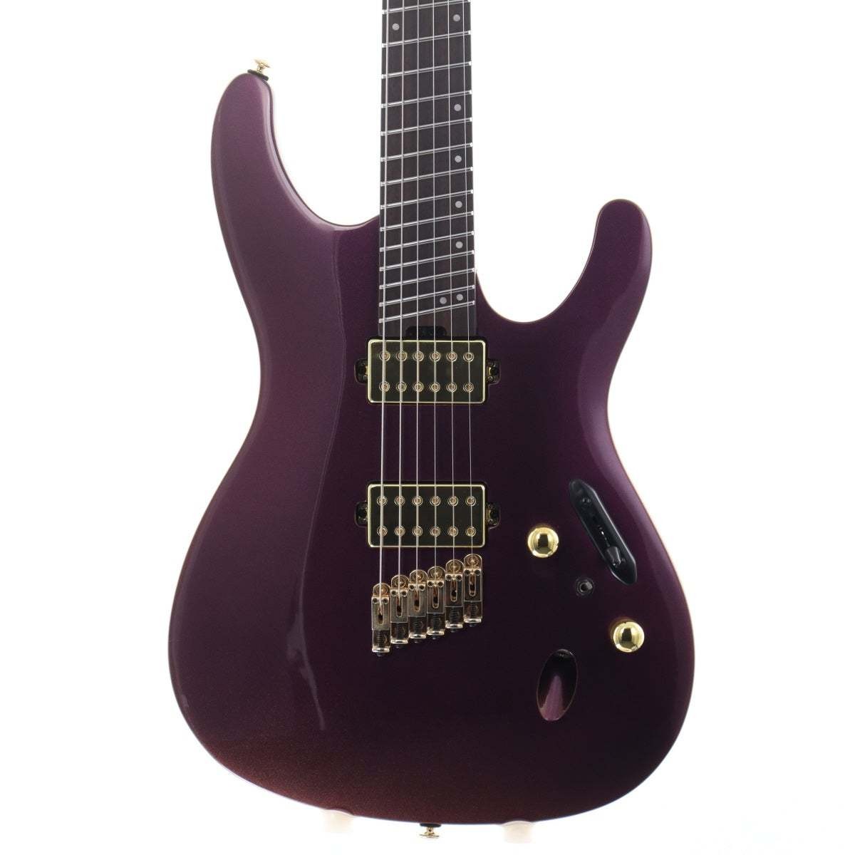 Ibanez S Axe Design Lab SML721 Rose Gold Chameleon Electric Guitar #BE14213