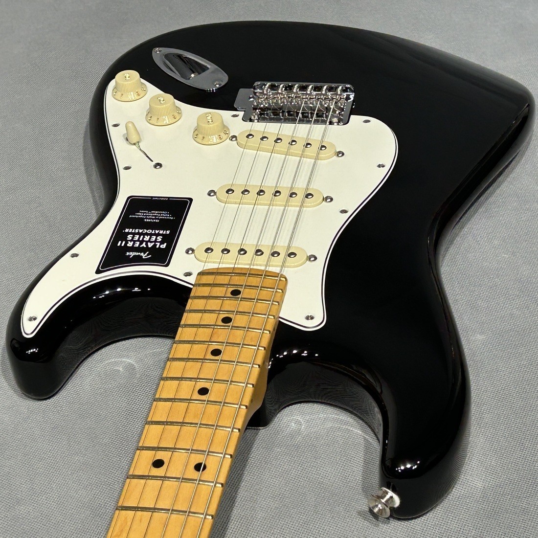 Fender Player II Stratocaster MN Black 3.4kg Electric Guitar