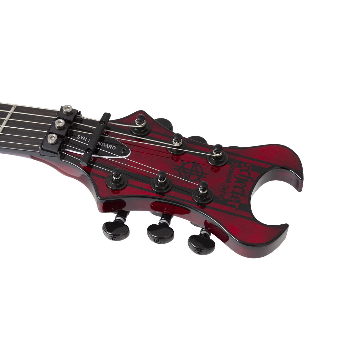 Schecter Synyster Standard Plus Electric Guitar – Transparent Deep Red