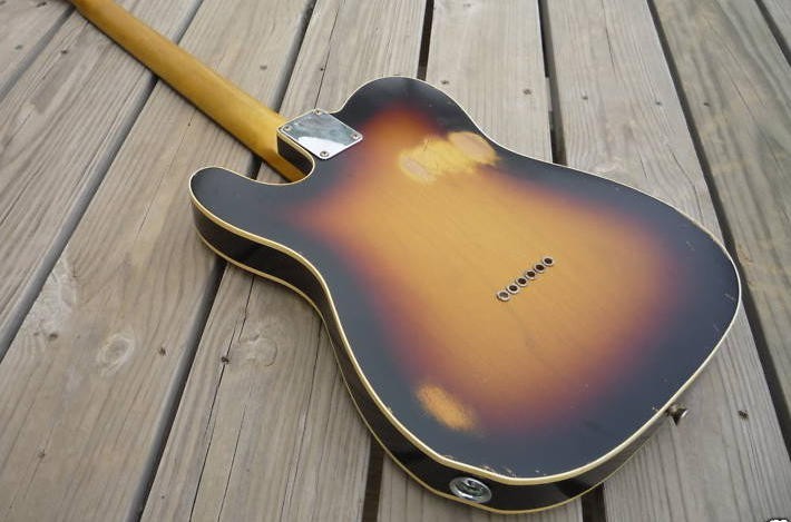 MJT Official Custom Order Aged Nitro Bound Body USACG Neck & Hardware Mark Jenny
