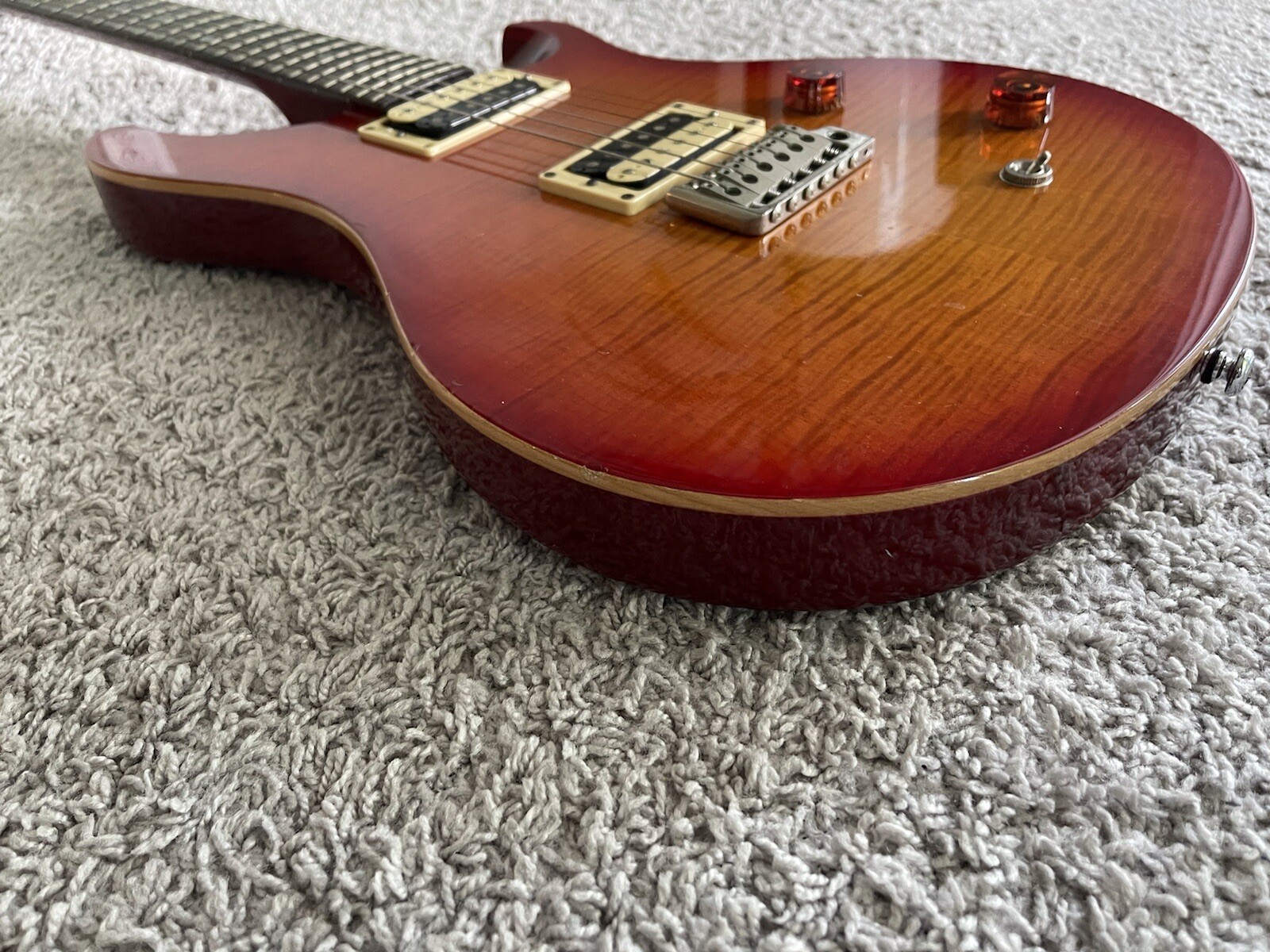 PRS Paul Reed Smith SE Custom 22 2008 MIK HH Vintage Sunburst Electric Guitar