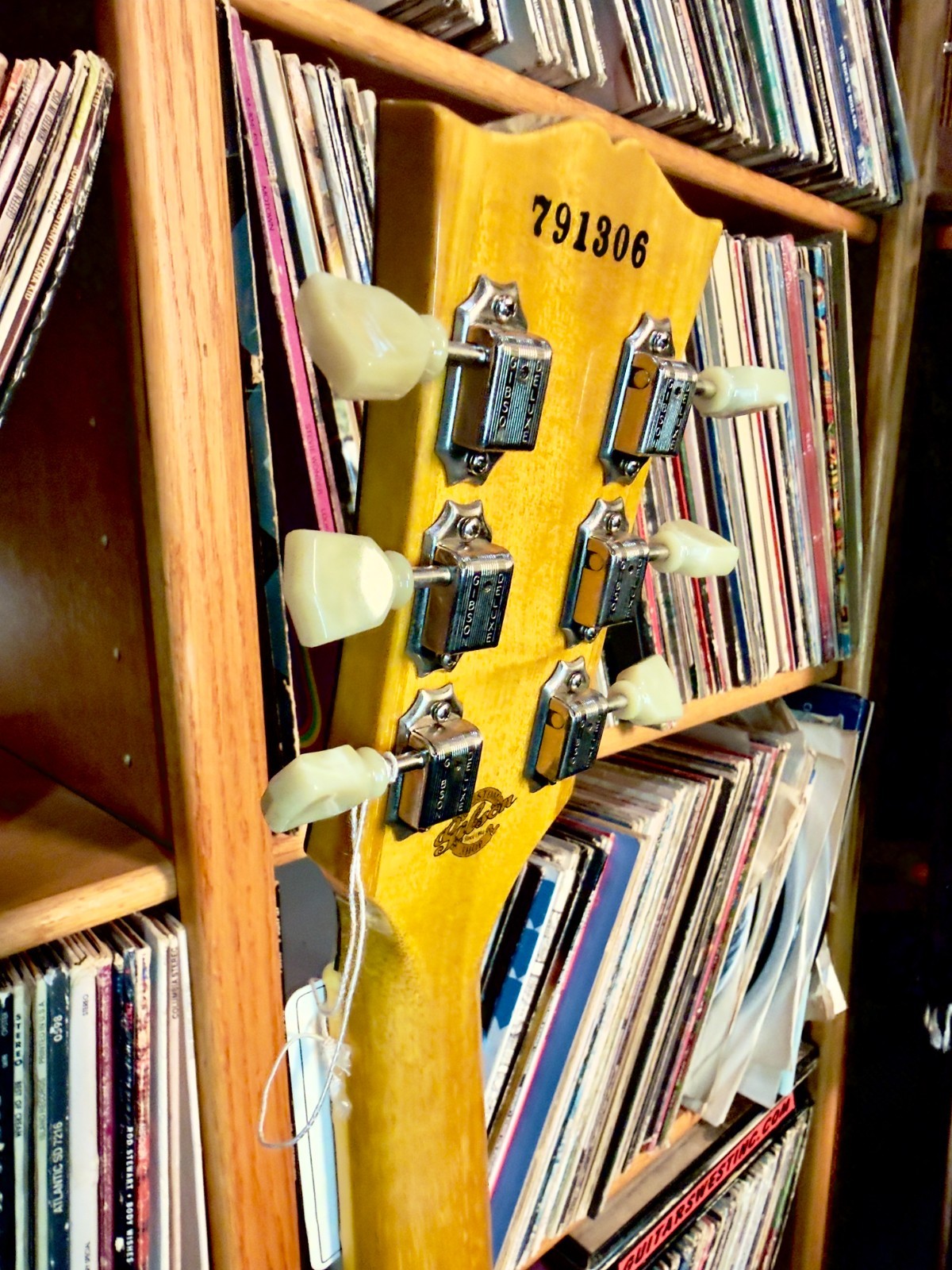 1997 Gibson Custom Shop Les Paul Classic • natural • Korina body • Korina neck