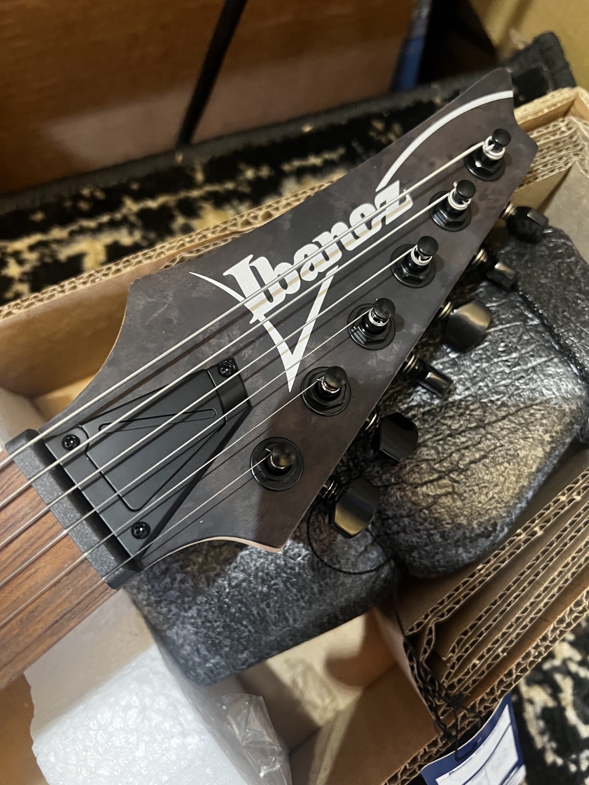 Ibanez RGR431PBCGF RG Standard Electric Guitar – Charcoal Gray Flat