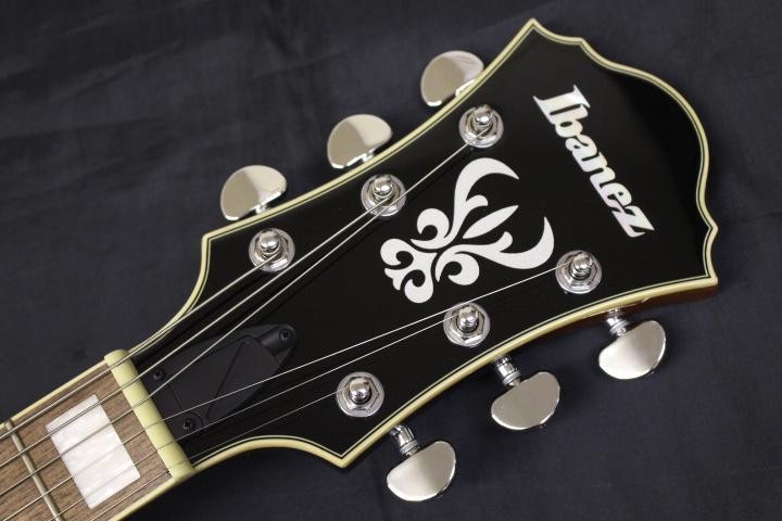 Acoustic Electric Guitar Ibanez AF75 BS Full Hollow Sunburst