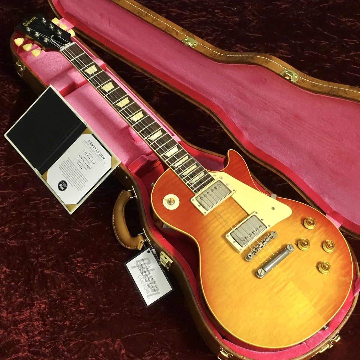 Gibson Custom Shop Murphy Lab 1959 Les Paul Standard Aged Orange Sunset *Zg336
