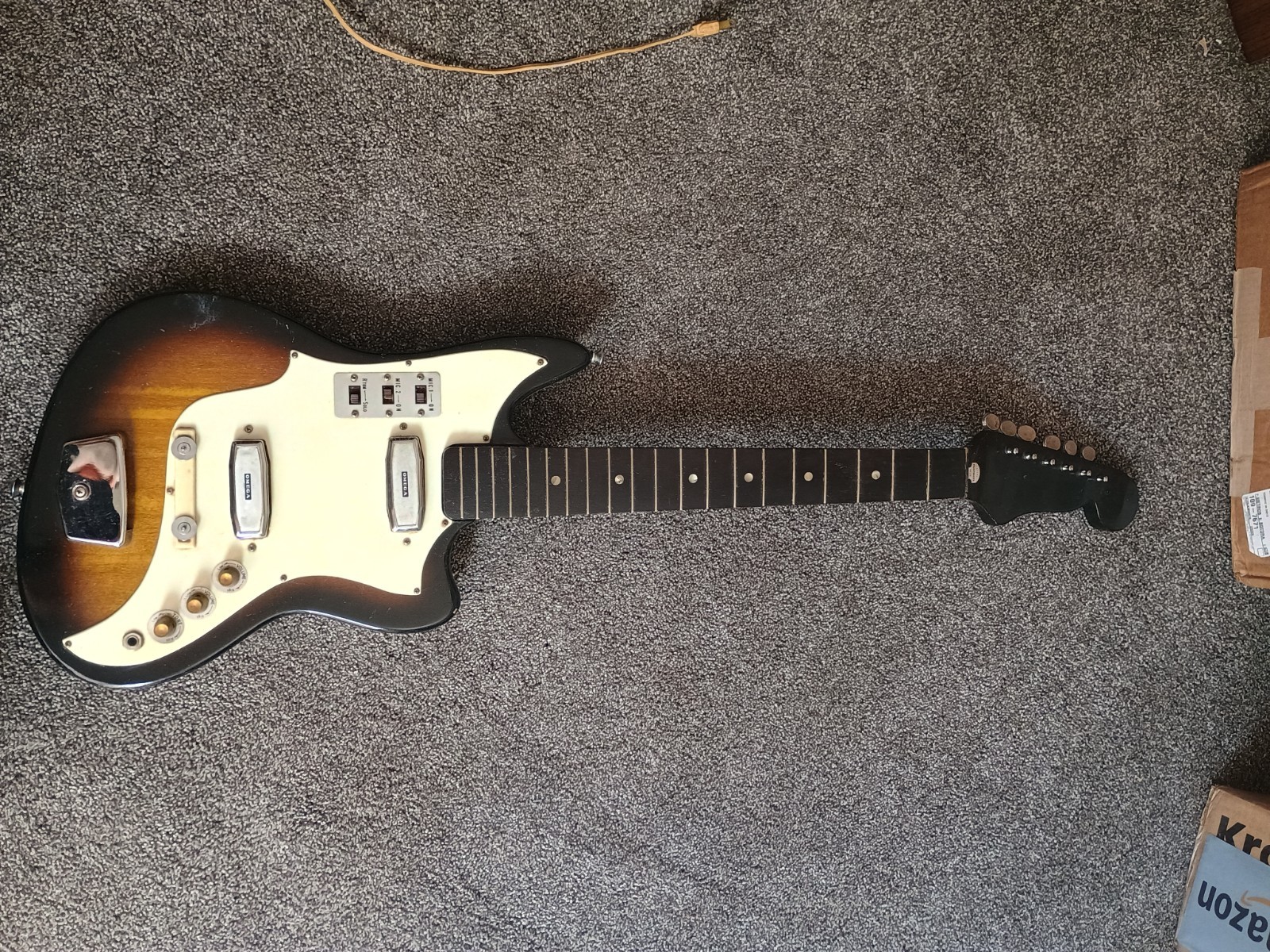 Vintage (60’s) MIJ Omega Electric Guitar Japanese