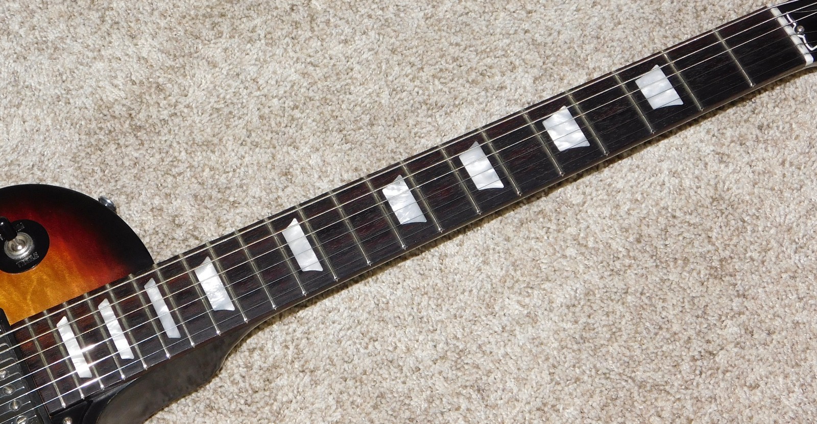 Gibson Les Paul Studio Electric Guitar Fire Burst 2013