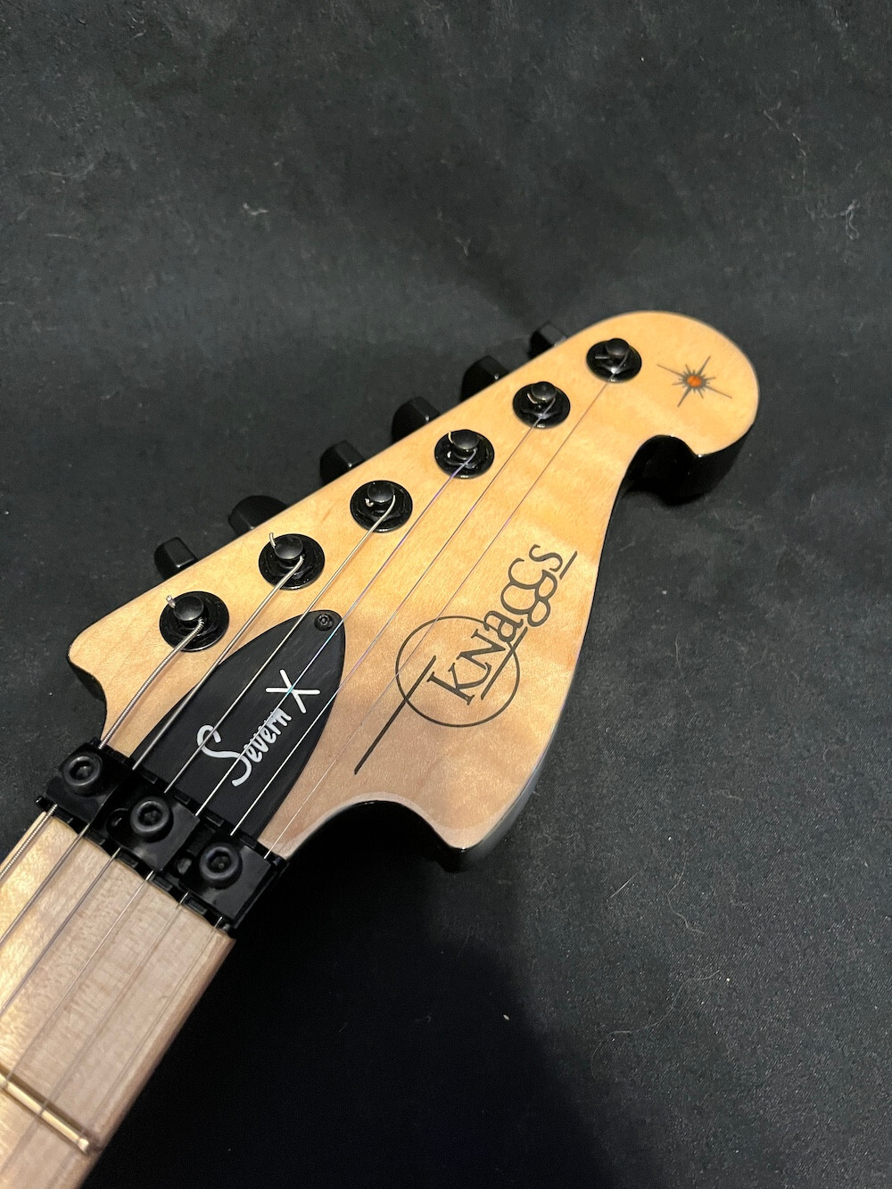 2017 Knaggs Severn XF Trembuck Galaxy Graphic by Nick Ralph Flame Maple Neck W/O
