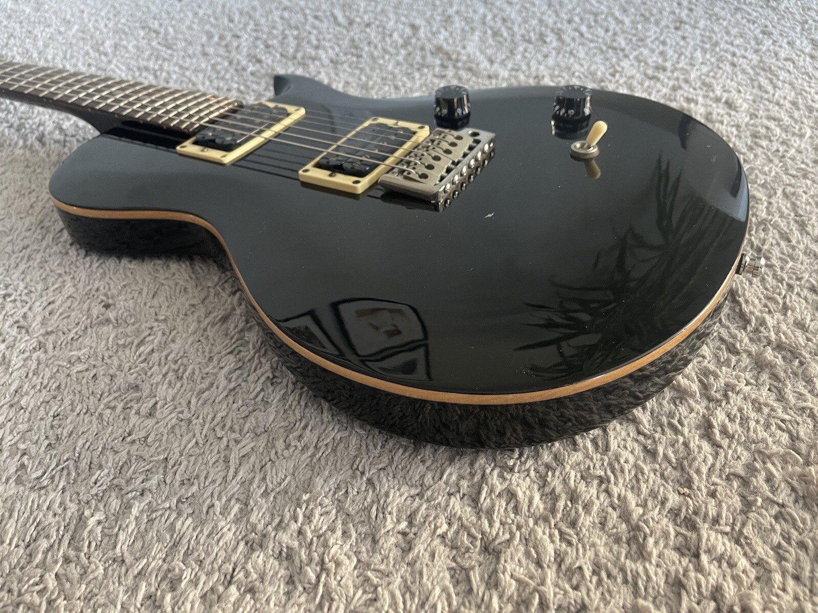 PRS SE Singlecut 2008 MIK HH Black Rosewood FB Paul Reed Smith Electric Guitar