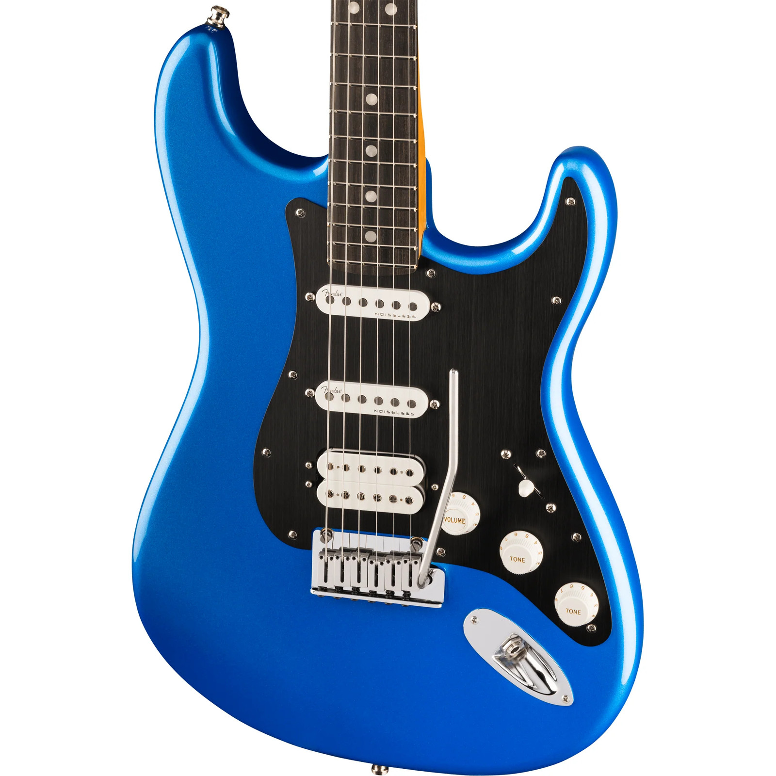 Fender American Ultra II Stratocaster HSS Electric Guitar – Noble Blue