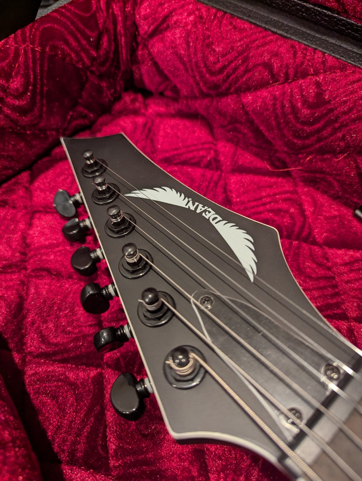 Dean Guitars Zero Select Fluence Electric Guitar – Black Satin