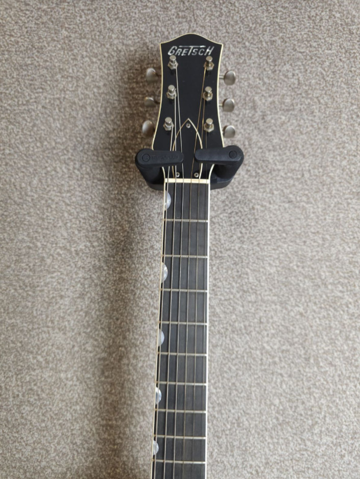 Gretsch Custom Shop G6128CS Duo Jet Relic – Masterbuilt, Blue Sparkle