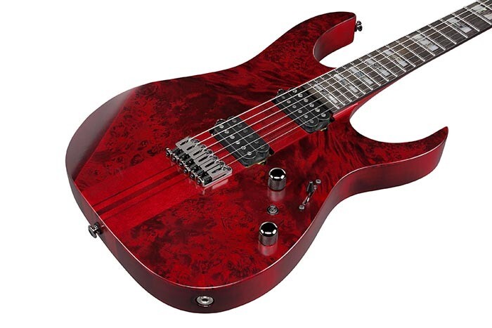 Ibanez RGT1221PB Electric Guitar Stained Wine Red Low Gloss + Gig Bag