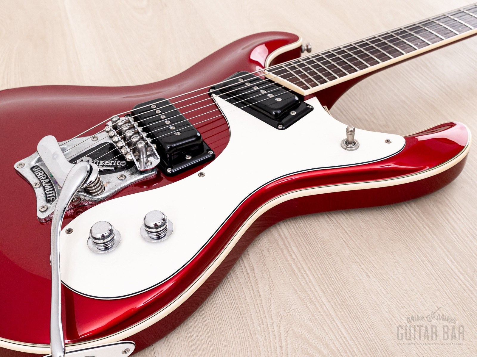 2007 Mosrite USA Ventures Model American Standard Mark I 1963 Sidejack w/ Case