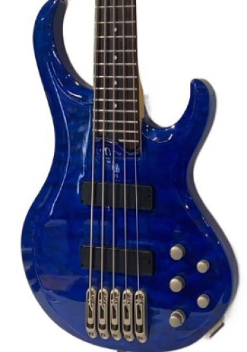 Ibanez BTB-405QM 5-String Bass 2003 Model with Soft Case Japan