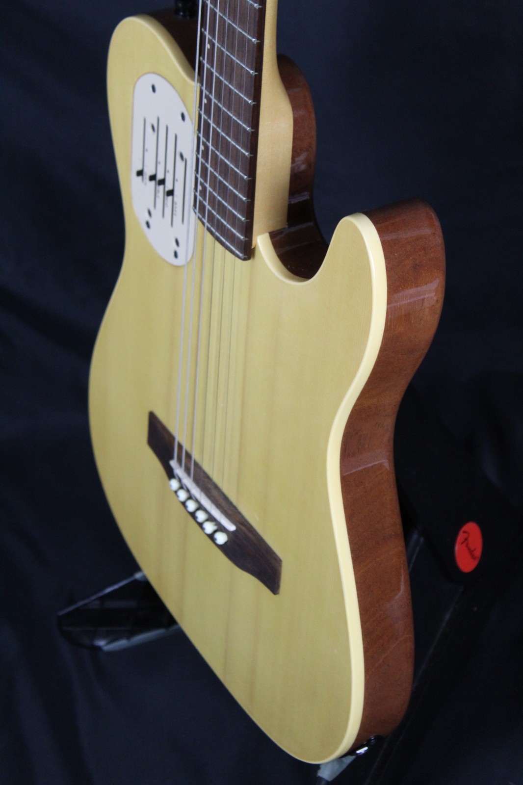 2005 Godin Acousticaster Deluxe Natural 3594 With Gigbag MINT CONDITION