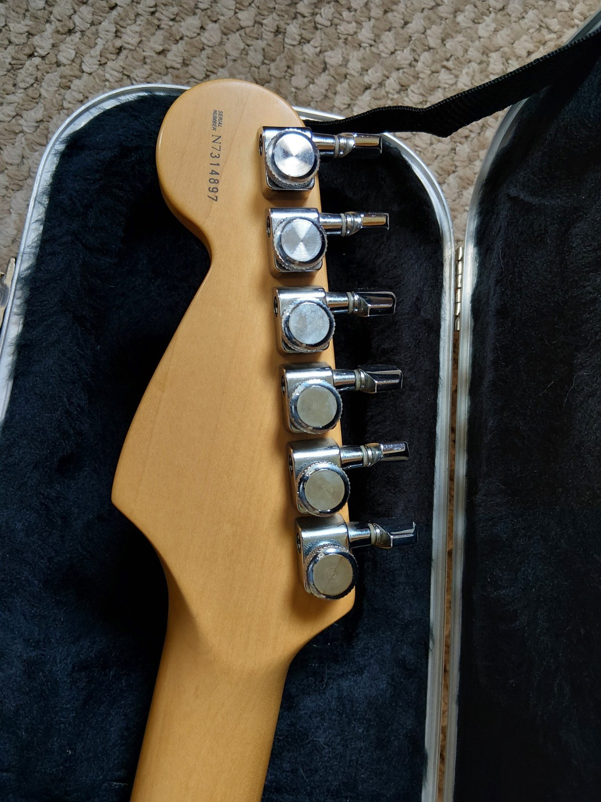 1997 Fender Stratocaster Ultra Crimson Quilted Maple Lace Sensors Schallers
