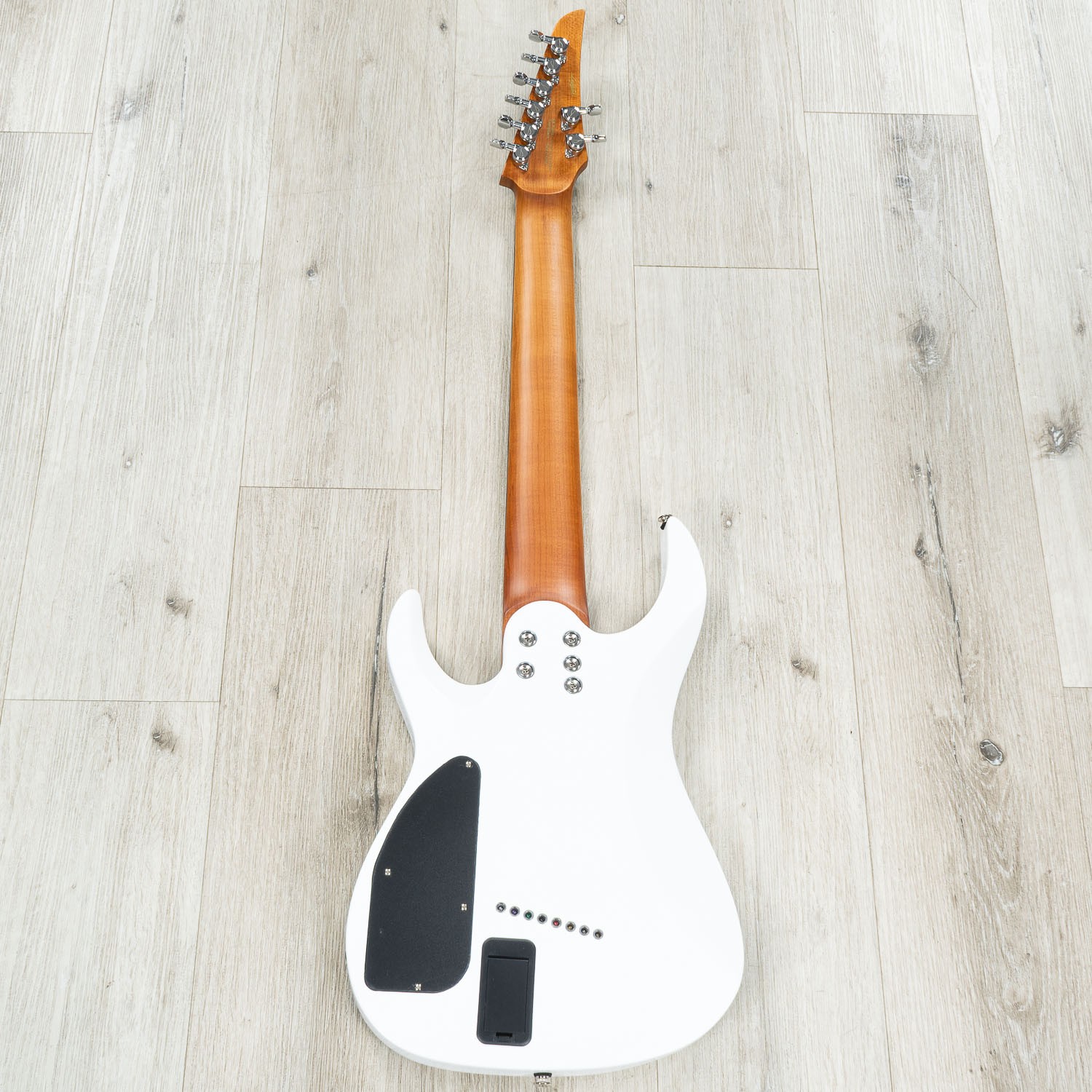 Legator N8FOD Ninja Overdrive Multi-Scale 8-String Guitar, Arctic Blue