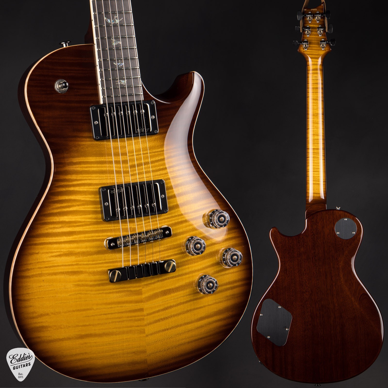 PRS Wood Library McCarty 594 Singlecut Stained Neck – McCarty Tobacco Sunburst