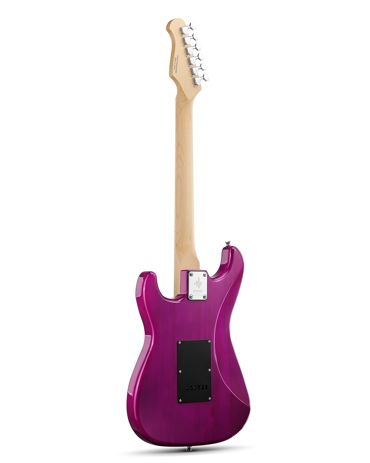 Donner DST-95 Electric Guitar with Amp and Accessories Full-Size Violet Purple