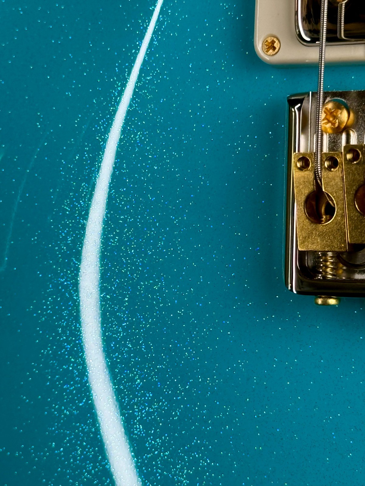 PRS Santana Retro Sprayer’s Choice – Blue Turquoise Pearl Sparkle
