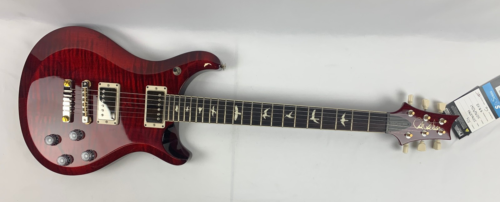 PRS Paul Reed Smith S2 McCarty 594 Guitar Fire Red Burst + PRS Gig Bag NEW