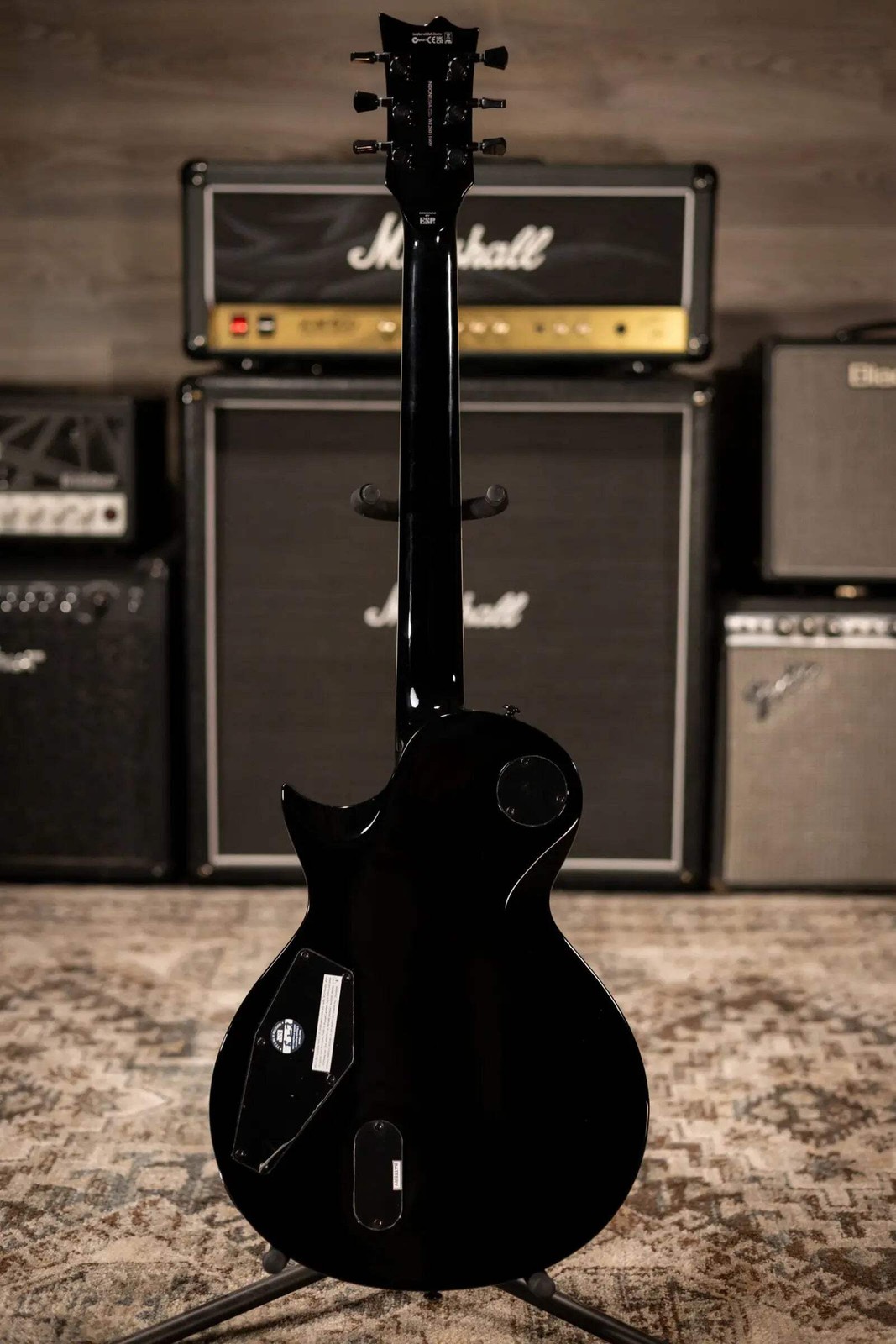 ESP LTD EC-400 QM Electric Guitar – See Thru Black Sunburst