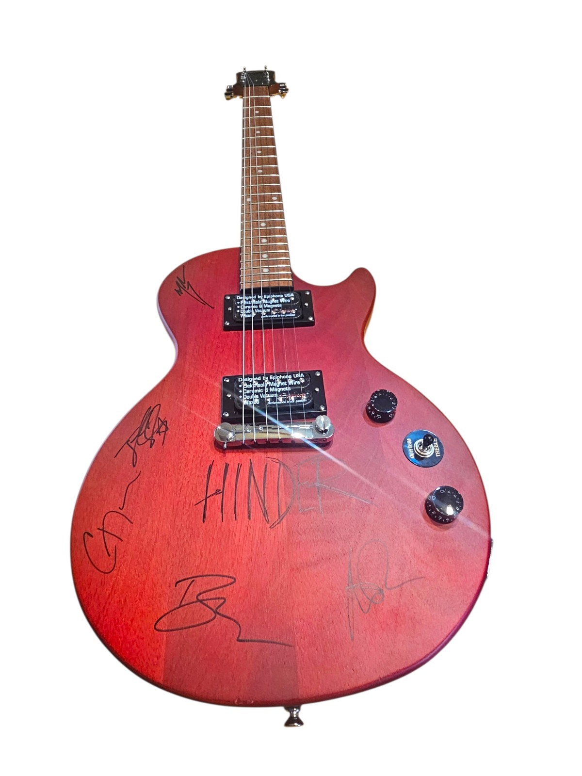 Epiphone Special Electric Guitar Signed By Hinder