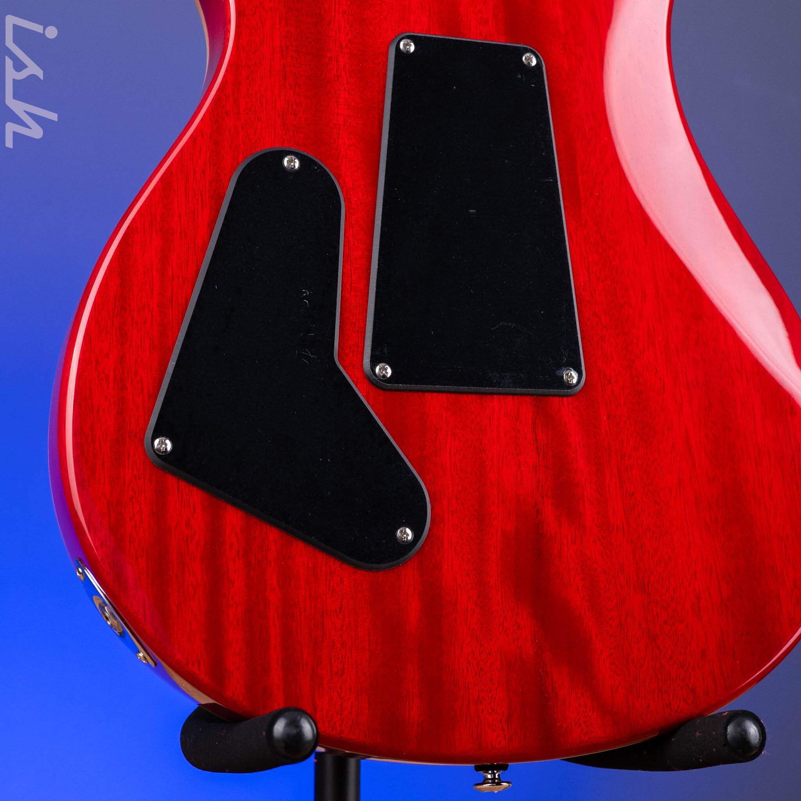 PRS SE Custom 24 Floyd Electric Guitar Charcoal Cherry Burst