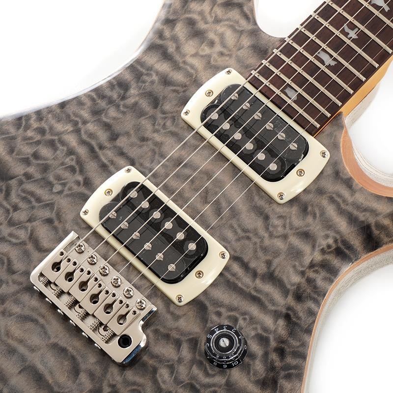 Paul Reed Smith SE CE 24 Quilt (Charcoal,White Doghair back) SN.CTIH093102 2025