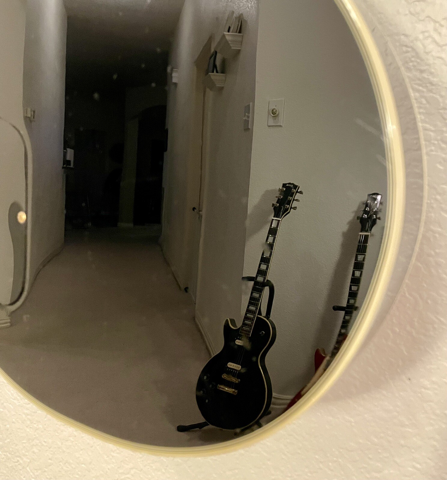 2006 History Les Paul Custom Dignity Gloss Black Circle Fret System MIJ Fujigen