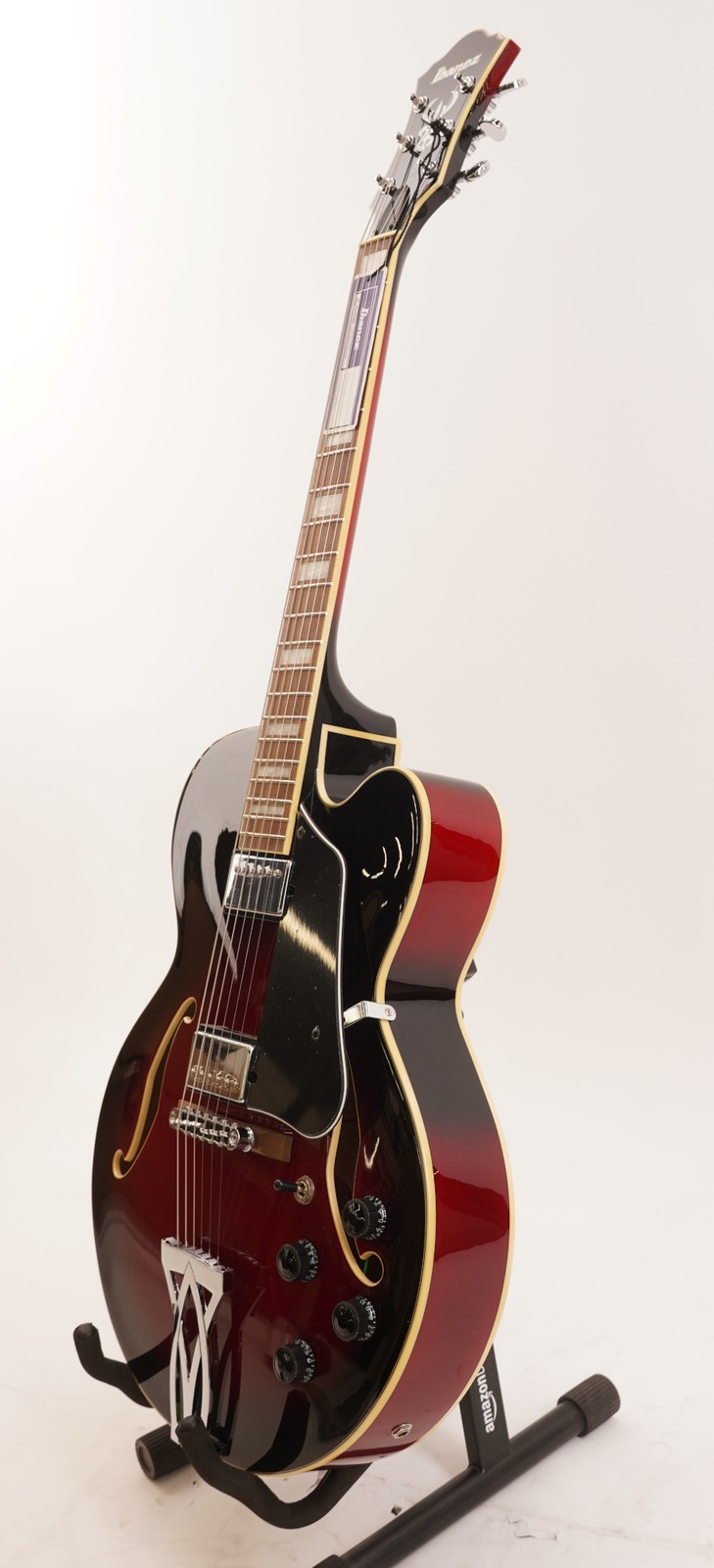 Ibanez AF Artcore 6-String Electric Guitar (Transparent Red Sunburst)