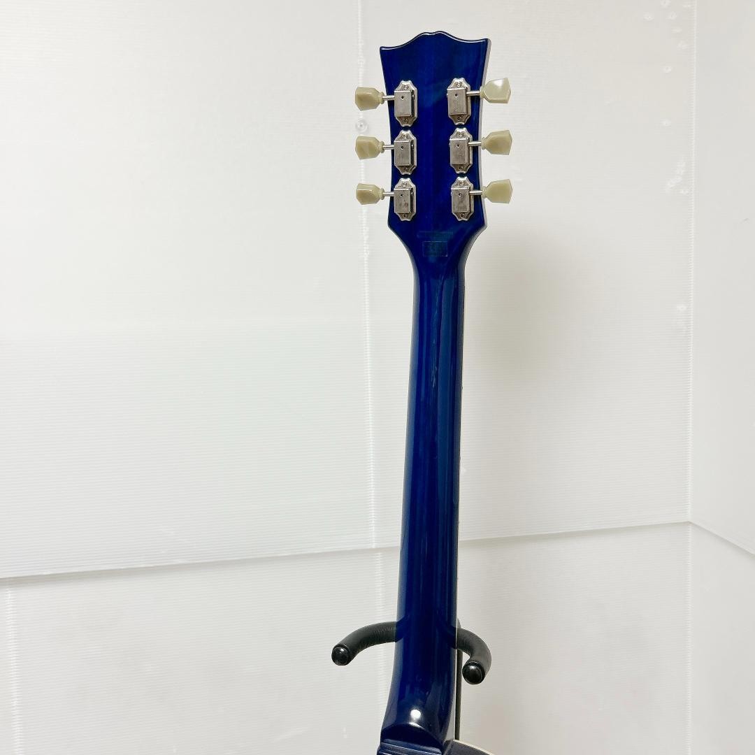 Aria Pro II Leopard Blue Electric Guitar Excellent Condition