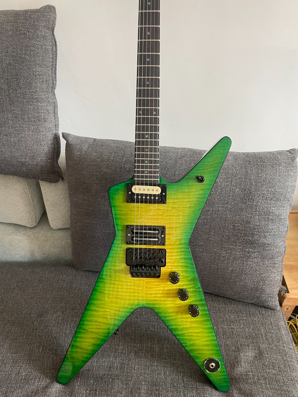 Dimebag ML Style Signature Model Electric Guitar Flame Maple Top
