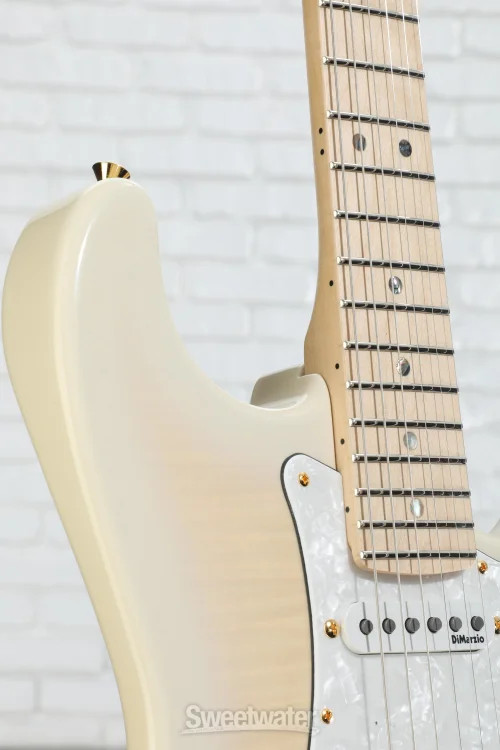 Fender Richie Kotzen Stratocaster Electric Guitar – Transparent White Burst