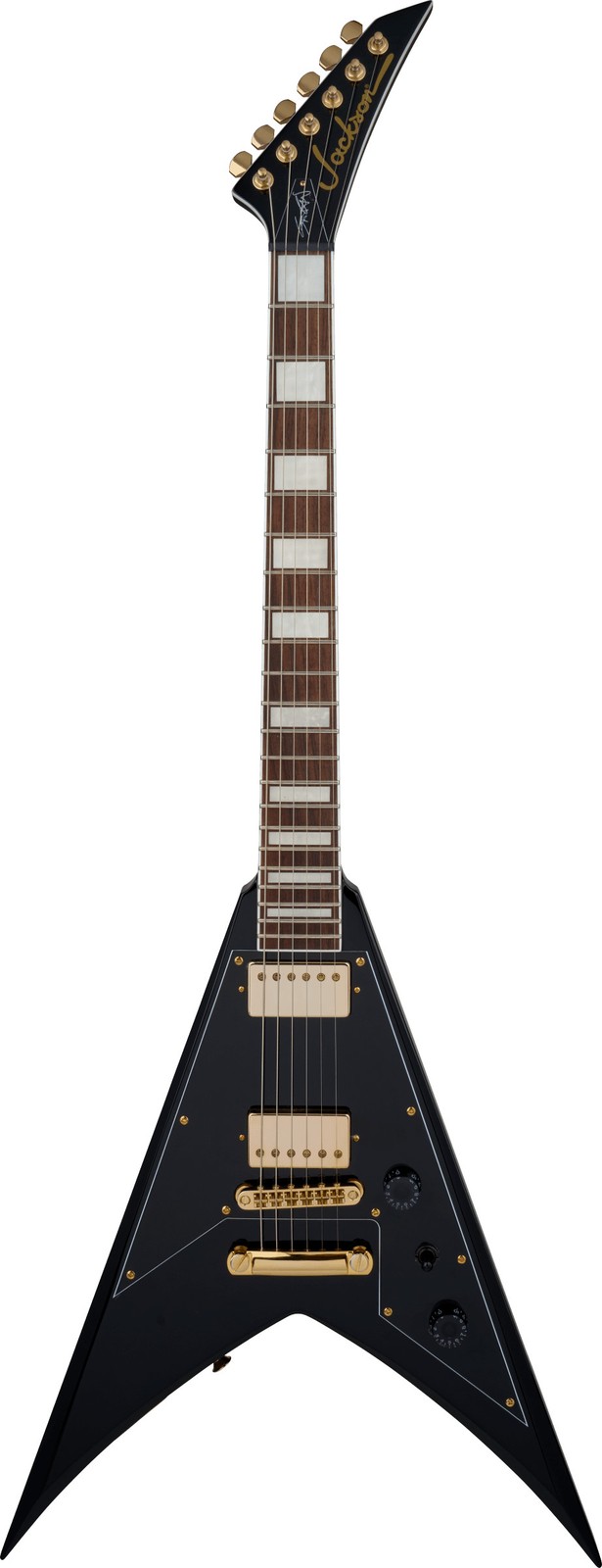 Jackson X Series V KVXT Scott Ian King Signature E/G, Laurel FB, Gloss Black