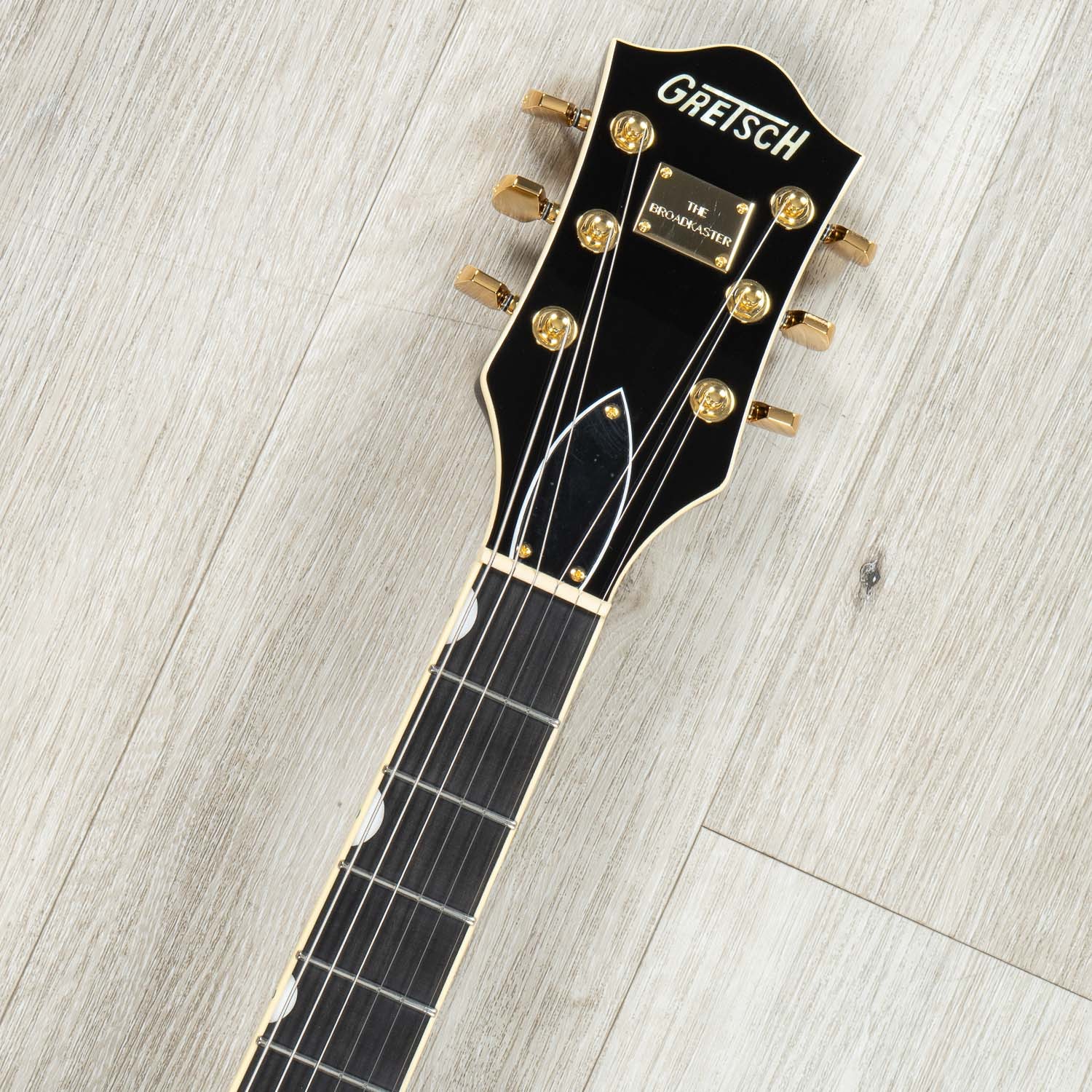 Gretsch Professional Broadkaster Jr. LX Center Block Guitar, Blackberry