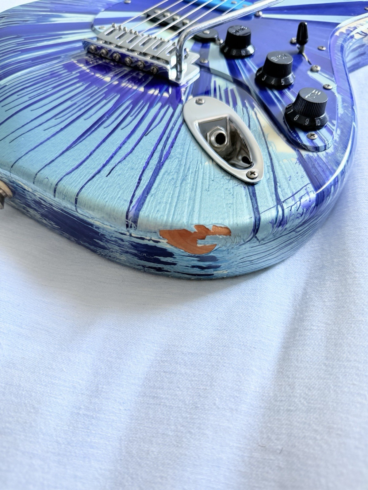 2003 MIM Fender FSR “Splattercaster” Midnight Swirl