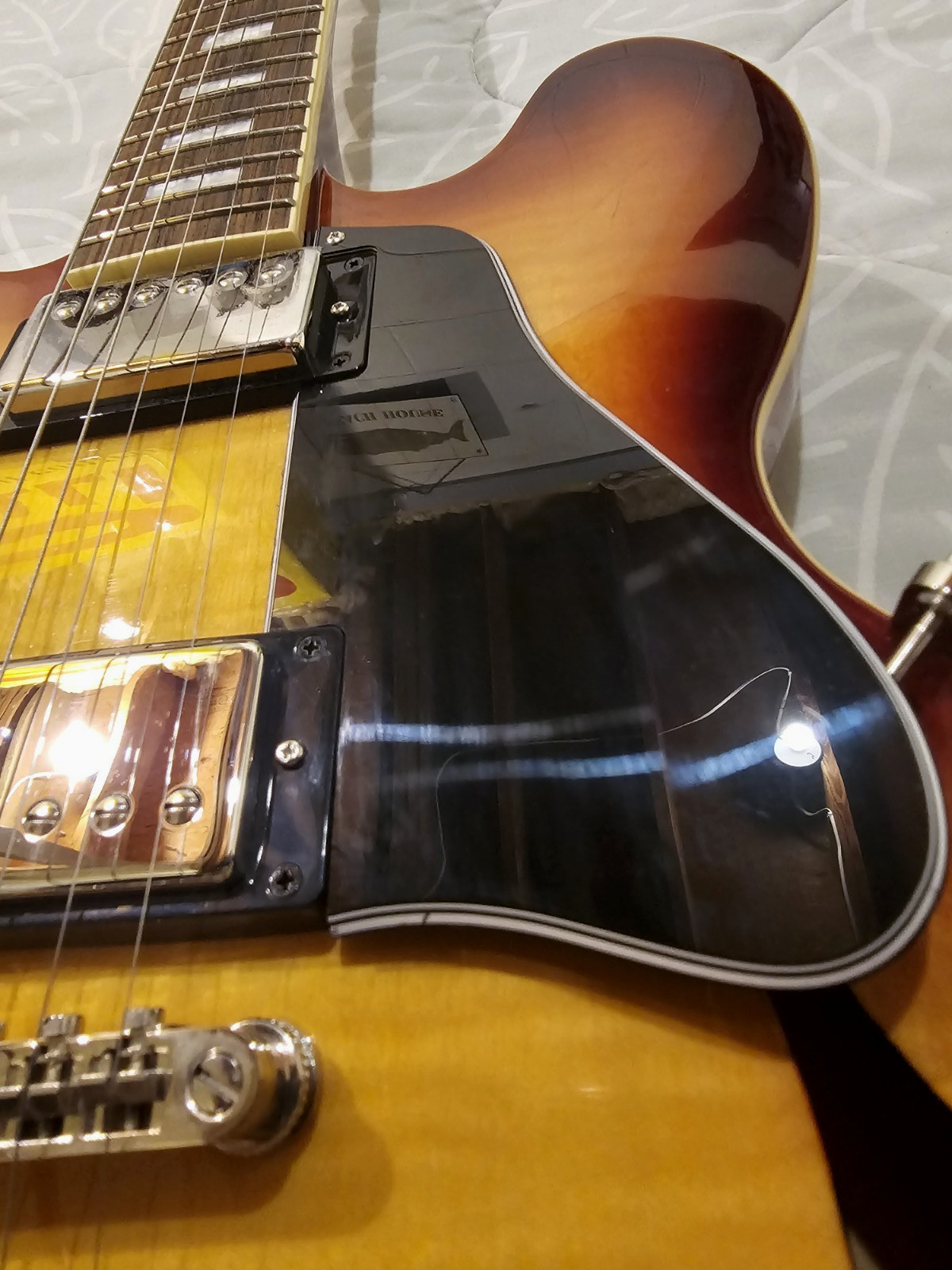 Epiphone Inspired By Gibson Es 335 Figured Ice Tea Burst
