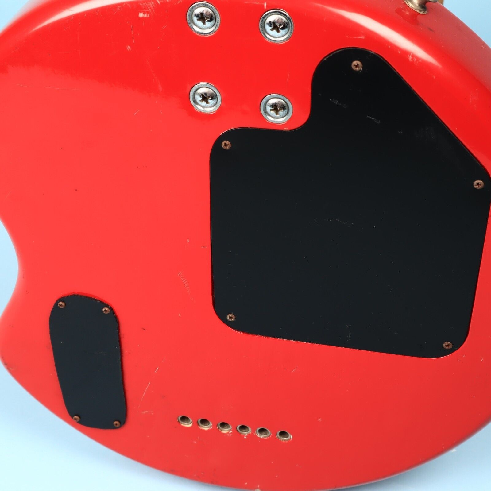 Aria Goal-iii Soccer Ball Red Electric “Football” Built In Speaker Guitar