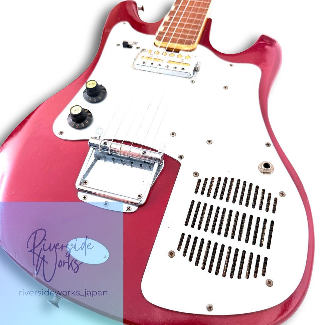 Serviced Teisco TRG-1 Electric Guitar with Built-in Amp
