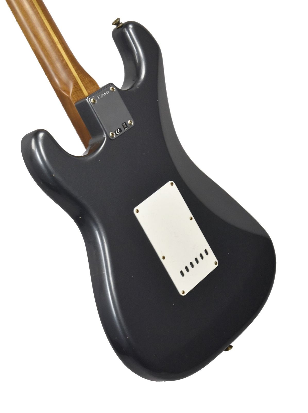 Fender Custom Shop 55 Stratocaster Journeyman Relic in Charcoal Frost Metallic