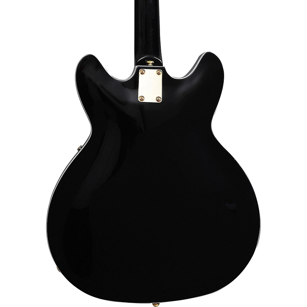 Hagstrom ’67 Viking II Hollowbody Guitar Standard Black Gloss 197881071202 RF