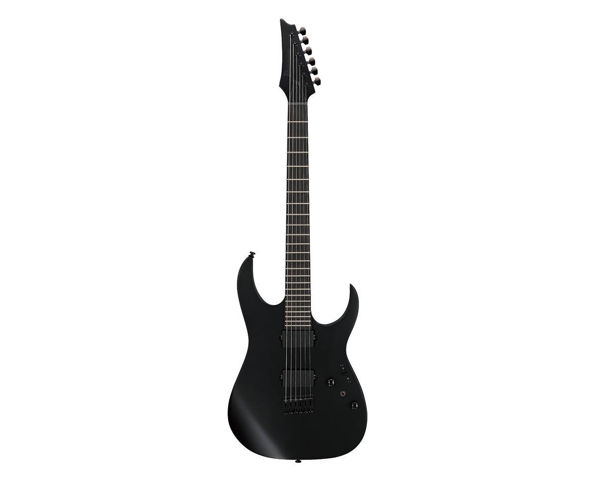 Used Ibanez RGRTB621BKF RG Standard Electric Guitar – Black Flat