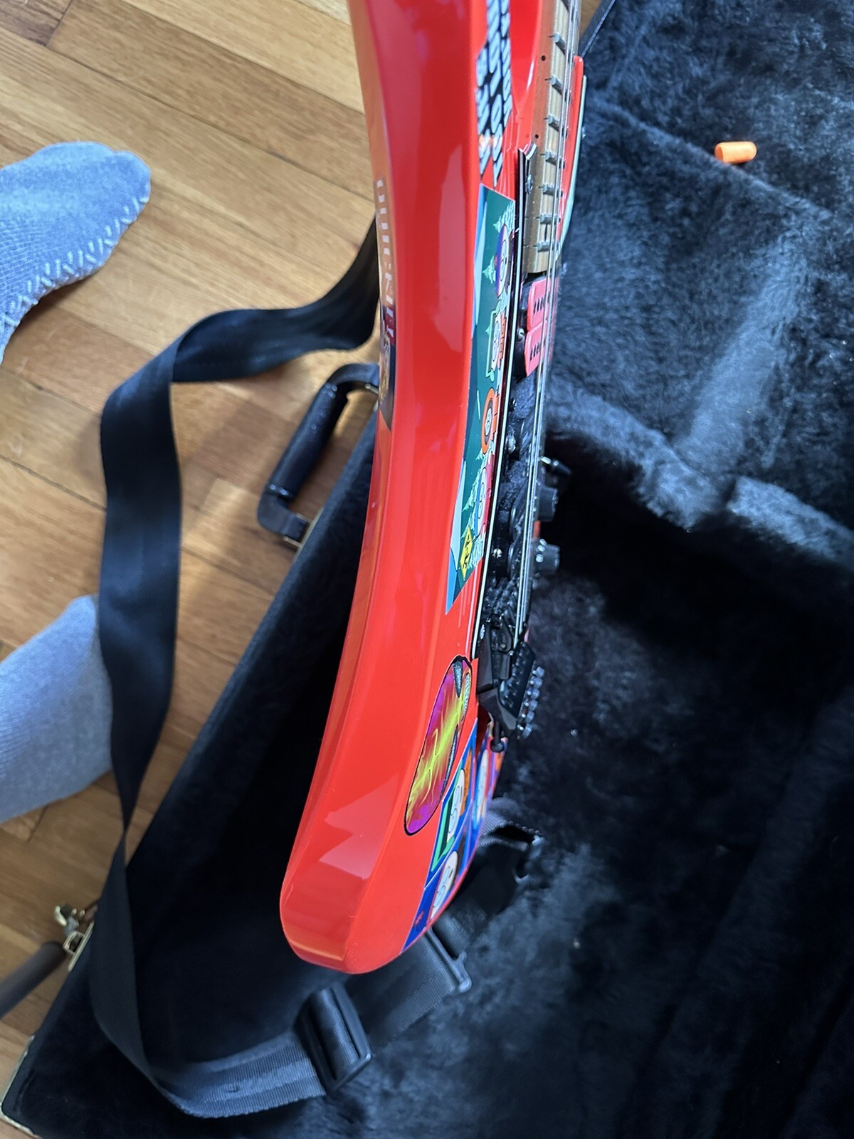 Ibanez RG550 Road Flare Red 1987 The First Year, Extremely Rare, Made In Japan