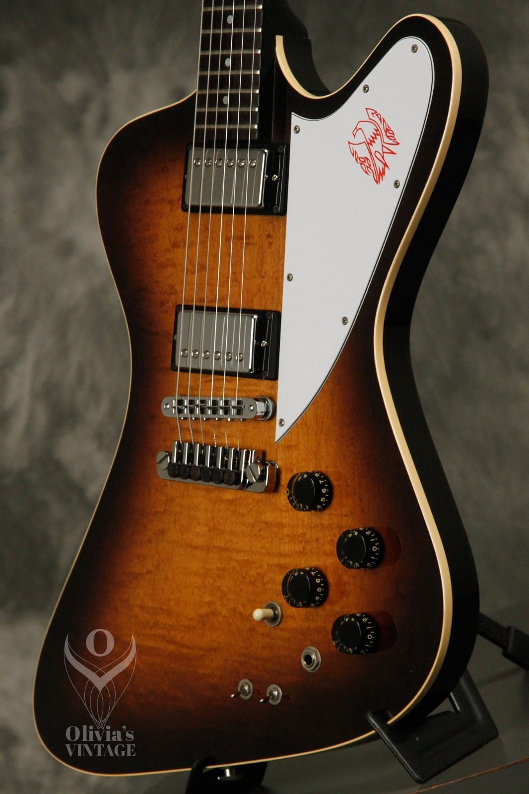 all original 1981 Gibson FIREBIRD II RD Artist Antique Sunburst w/PAPERS
