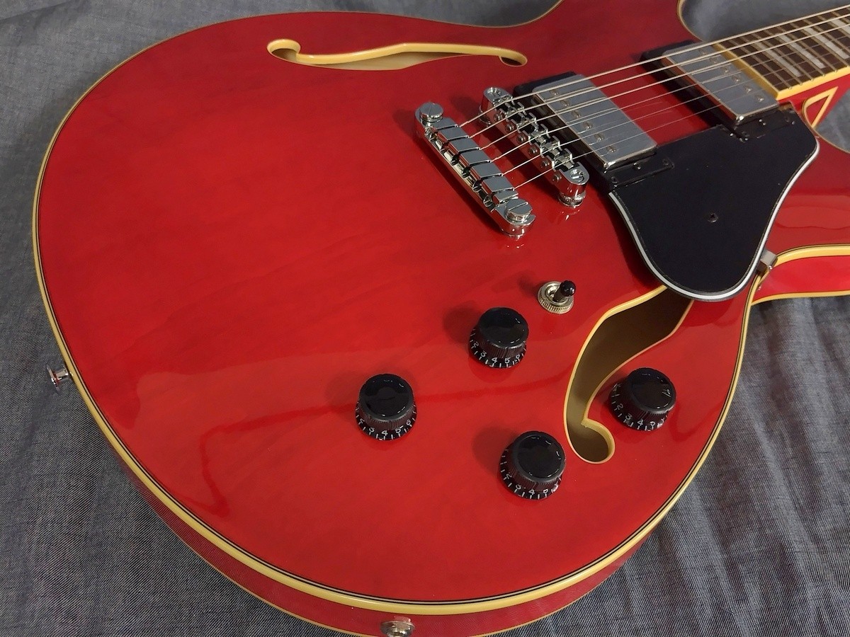 Ibanez As73 Tcd Transparent Cherry Red Semi Hollow Body Safe delivery from Japan
