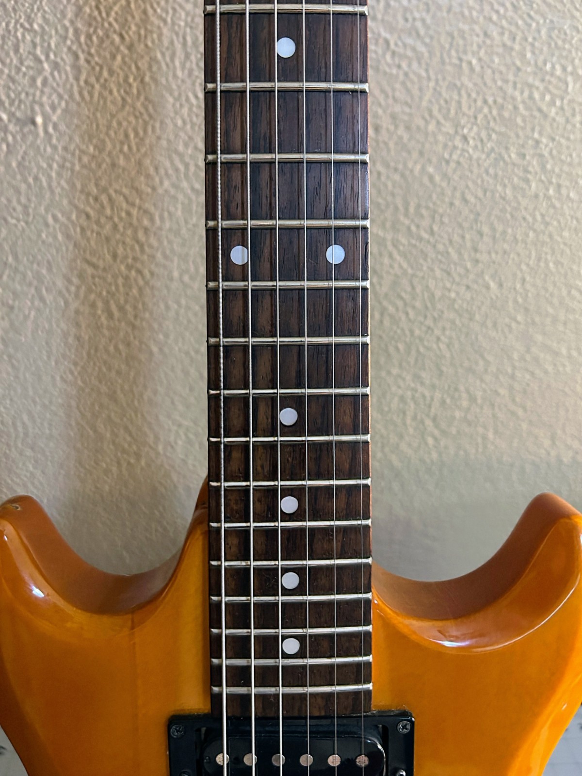 Ibanez Butterscotch GAX70 Electric Guitar with Floyd Rose FRX Tremolo Bridge