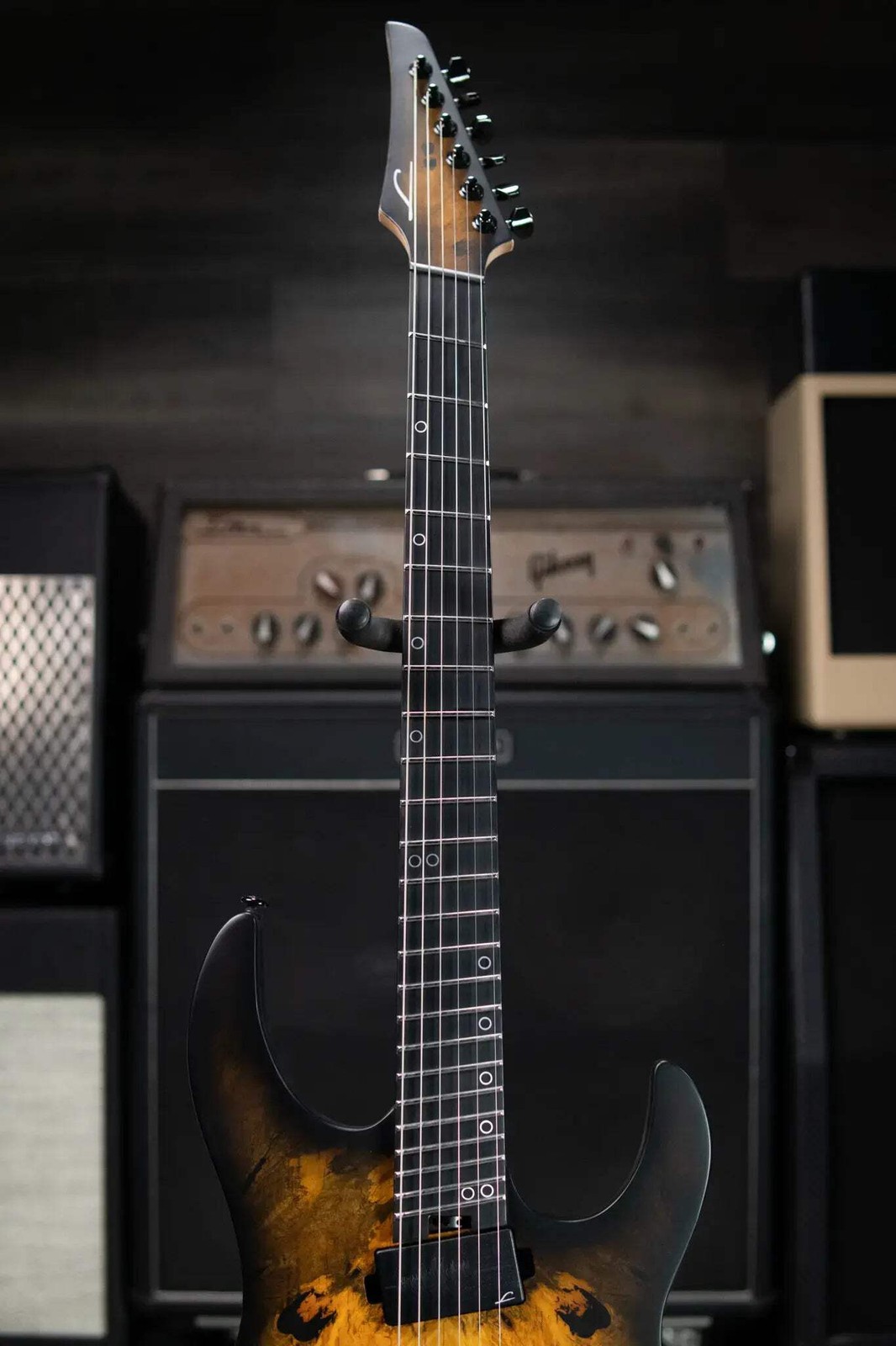Legator N6FSS-DV Multi-Scale Electric Guitar – Death Valley with Gig Bag